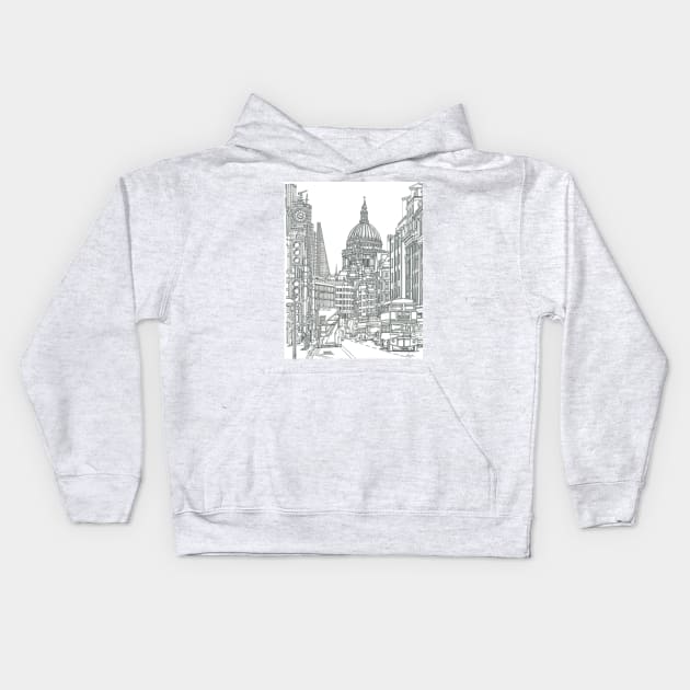 London Kids Hoodie by valery in the gallery